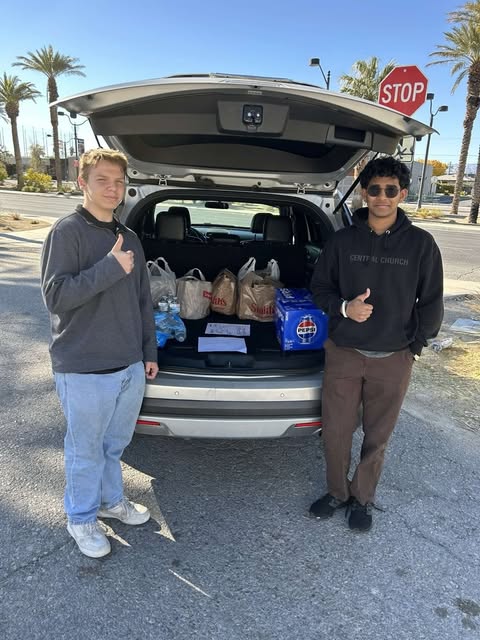 Volunteers helping community